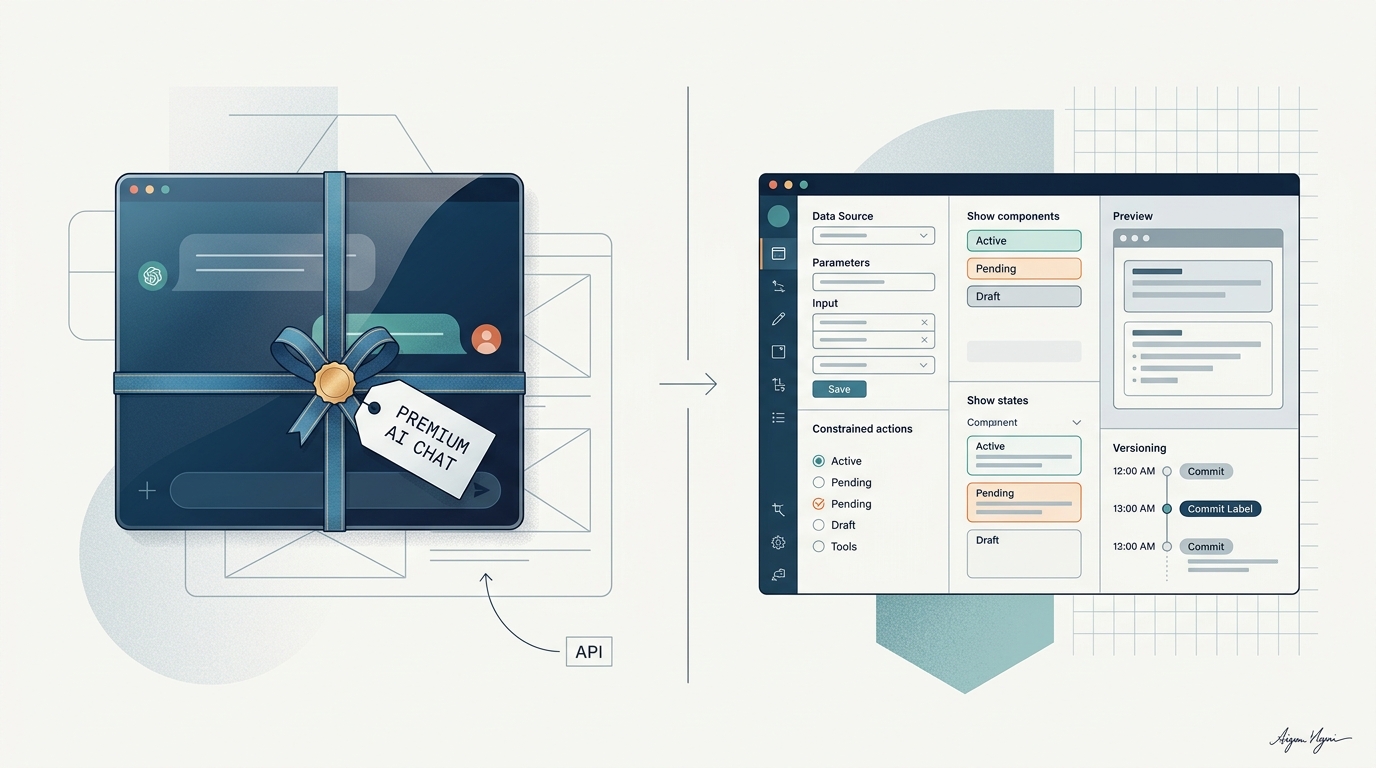 Иллюстрация к разделу: Почему чат — соблазнительная, но слабая форма