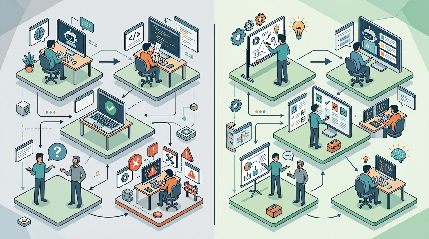 Иллюстрация к разделу: Как использовать AI так, чтобы он учил