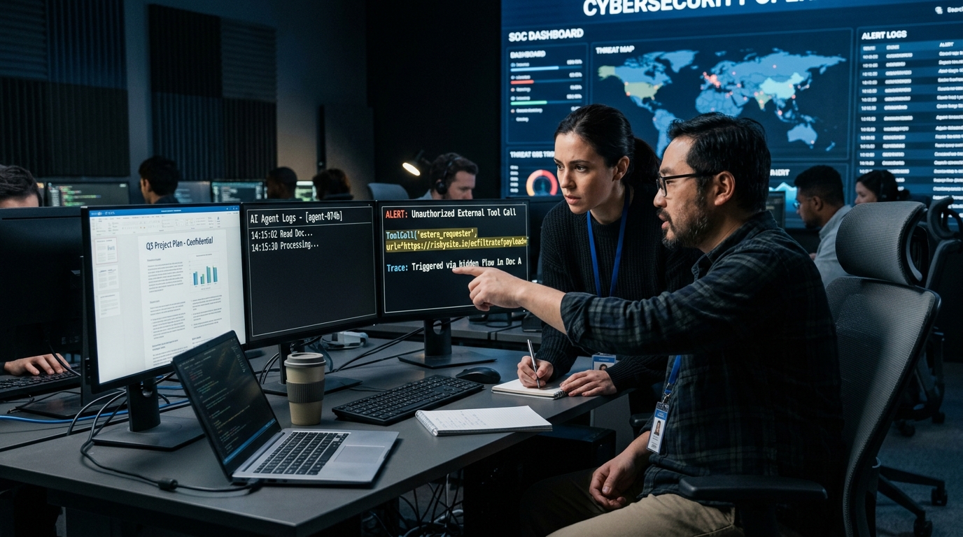 Обложка статьи: Prompt injection, утечка данных и перехват поведения агента: новые риски AI-инструментов