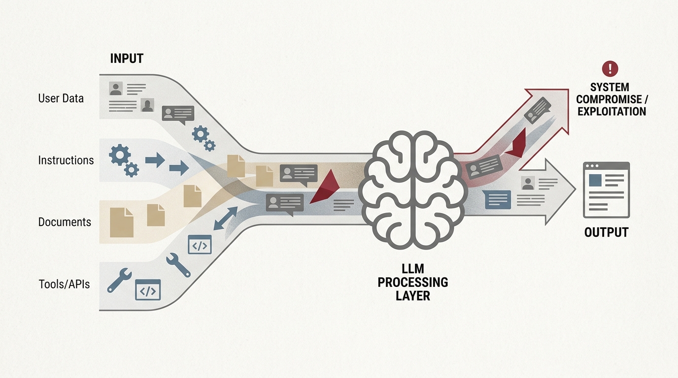 Иллюстрация к разделу: Почему LLM-системы ломаются иначе
